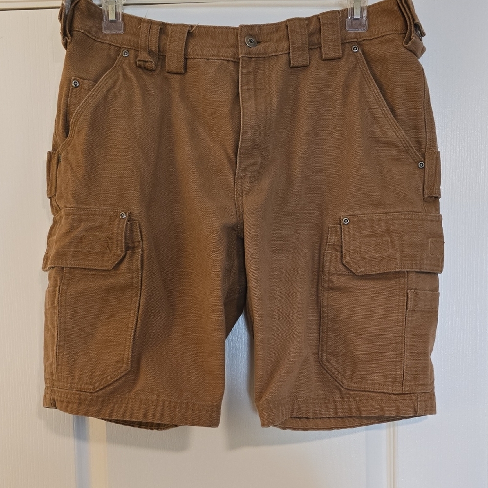 Duluth Trading Co Tan Cargo Shorts for Men